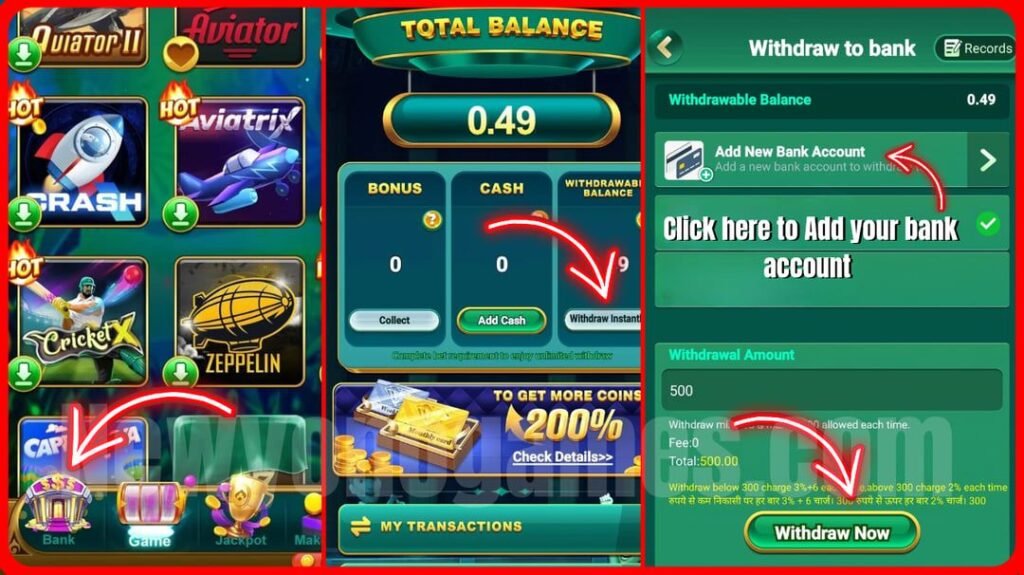 Spin Crush - Download & Register in Spin Crush and Claim 500Rs Sign Up Bonus